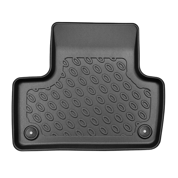 Tapis de sol en TPE adapté pour Volvo XC60 II SUV (07.2017-....) - tapis de voiture - noir