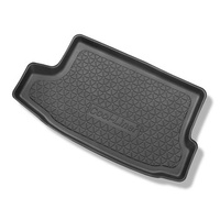 Tapis de coffre adapté pour Nissan Juke Crossover (06.2014-08.2019) - bac de coffre - protection de coffre voiture - coffre supérieur ; modèles avec plancher amovible du coffre