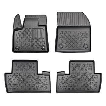 Tapis de sol en TPE adapté pour Peugeot 5008 II SUV (07.2017-2024) - sans la tro