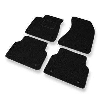 Tapis de Sol Feutres adapté pour Audi A8 III D4 (version longue) (2010-2017) - tapis de voiture - noir