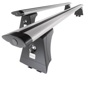 Barres de toit en aluminium adapté pour Ford Focus mk II Berline (2005-2007) - P