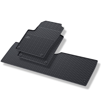 Tapis de sol en caoutchouc adapté pour Seat Alhambra I Van (1996-2010) - tapis d