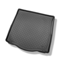 Tapis de coffre adapté pour Ford Mondeo V Hayon (01.2015-04.2022) - bac de coffre - protection de coffre voiture - avec roue de secours taille normale