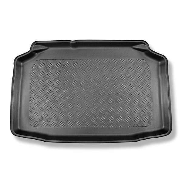 Tapis de coffre adapté pour Audi A1 GB Sportback (07.2018-....) - bac de coffre - protection de coffre voiture - coffre inférieur; modèles sans plancher amovible du coffre