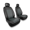 Housses de siège avant adaptées pour Fiat Bravo I, II (1995-2015) - housse siege voiture universelles - couverture siege conducteur - 2CM-G