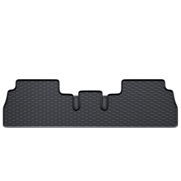 Tapis de sol en caoutchouc adapté pour Peugeot Rifter Van (2018-....) - tapis de voiture - noir - 3 pcs.