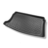 Tapis de coffre adapté pour Seat Ibiza V 6F Hayon (06.2017-....) - bac de coffre - protection de coffre voiture - coffre supérieur ; modèles avec plancher amovible du coffre