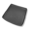 Tapis de coffre adapté pour Audi A4 B9 g-tron Avant (08.2017-02.2023) - bac de coffre - protection de coffre voiture - aussi pour les modèles avec des rails de fixation