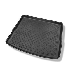 Tapis de coffre adapté pour BMW X1 F48, U11 SAV (10.2015-09.2022) - bac de coffre - protection de coffre voiture - banquette arrière coulissante (arrière - avant); non pour version Plug-in hybride