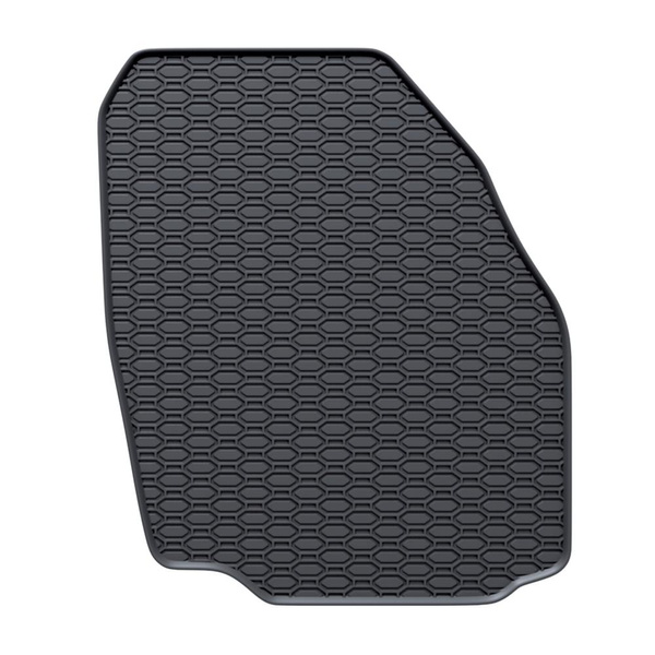 Tapis de sol en caoutchouc adapté pour Ford Galaxy III Monospace (2006-2015) - tapis de voiture - noir - 3 pcs.