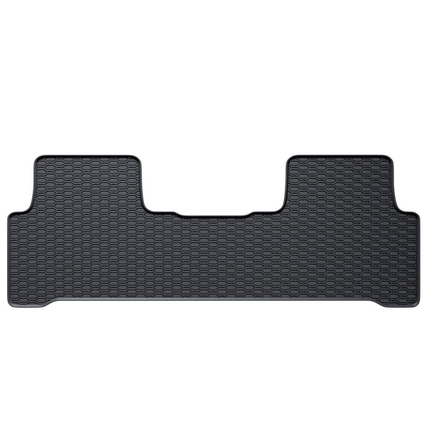 Tapis de sol en caoutchouc adapté pour Volkswagen Touran III Monospace (2015-....) - tapis de voiture - noir - 3 pcs.