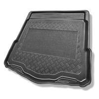 Tapis de coffre adapté pour Nissan X-Trail III T32 SUV (08.2014-....) - bac de coffre - protection de coffre voiture - 5 places; coffre inférieur (sous le plancher amovible)