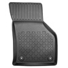 Tapis de sol en TPE adapté pour Audi A3 8V Hayon, Sportback (08.2012-03.2020) - tapis de voiture - noir