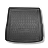 Tapis de coffre adapté pour Audi A4 B9 g-tron Avant (08.2017-02.2023) - bac de coffre - protection de coffre voiture - aussi pour les modèles avec des rails de fixation