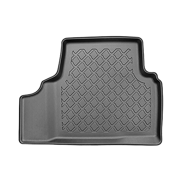 Kit tapis de coffre et tapis de voiture TPE pour: Cupra Born Hayon (11.2021-....) - coffre supérieur;plancher amovible au plus haut niveau