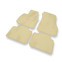 Tapis de Sol Velours adapté pour BMW X2 (2018-2023) - Premium tapis de voiture - beige