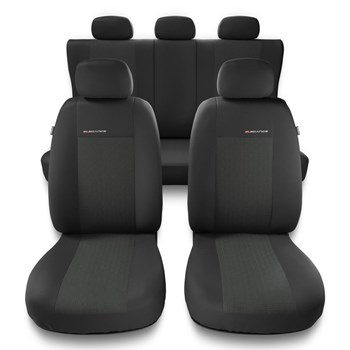 Housses de siège adaptées pour Seat Leon I, II, III (1999-2019) - housse siege voiture universelles - couverture siege - UNE-1