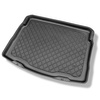 Tapis de coffre adapté pour Volkswagen Tiguan II SUV (05.2016-....) - bac de coffre - protection de coffre voiture - coffre inférieur; sans roue de secours; plancher amovible en la position la plus basse; non pour version ehybride