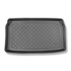 Tapis de coffre adapté pour Opel Mokka-e SUV (02.2021-....) - bac de coffre - protection de coffre voiture - coffre supérieur; plancher amovible en la position la plus haute