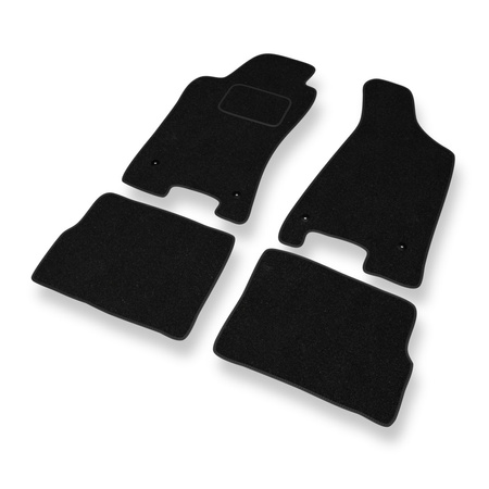 Tapis de Sol Feutres adapté pour Audi 80 IV B4 (1991-1996) - tapis de voiture - noir