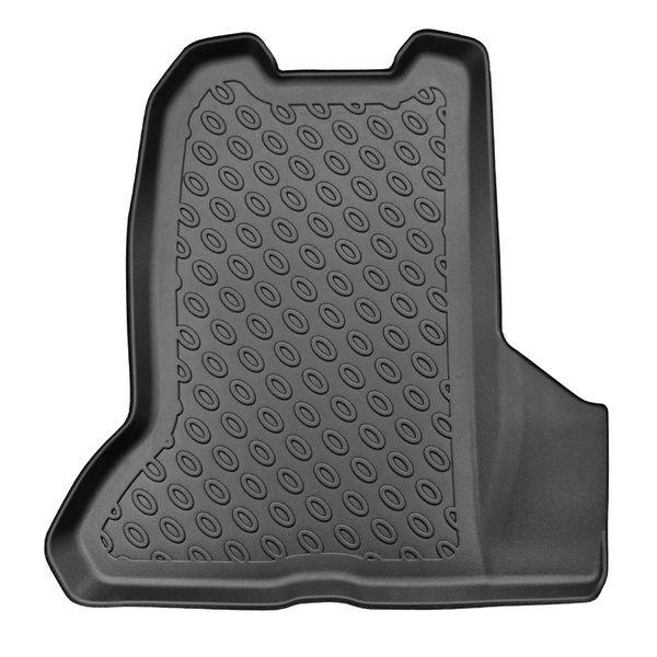 Tapis de sol en TPE adapté pour Dacia Dokker Van (12.2015-10.2022) - 2 ou 5 sièges - tapis de voiture - noir