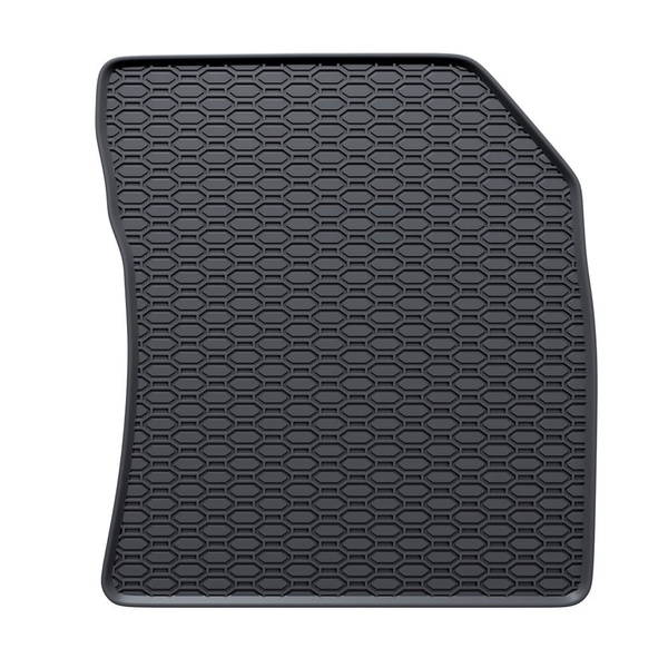 Tapis de sol en caoutchouc adapté pour Citroen Berlingo III (2018-....) - tapis de voiture - noir