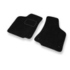 Tapis de Sol Velours adapté pour Volkswagen Caddy II Cargo (1996-2004) - Premium tapis de voiture - noir