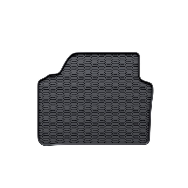Tapis de sol en caoutchouc adapté pour BMW 3 E90, E91 Berline, Touring (2004-2013) - tapis de voiture - noir - 4 pcs.