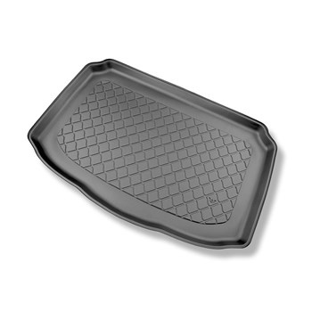 Tapis de coffre adapté pour Nissan Qashqai III Mild Hybrid (Visia, Acenta) Crossover (06.2021-....) - bac de coffre - protection de coffre voiture - coffre inférieur; modèles sans plancher amovible du coffre; pas pour la version e-Power