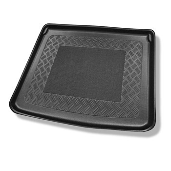 Tapis de coffre adapté pour Fiat 500L Monospace (09.2012-....) - bac de coffre - protection de coffre voiture - pour tous les niveaux du coffre (inférieur, supérieur et le plus haut)