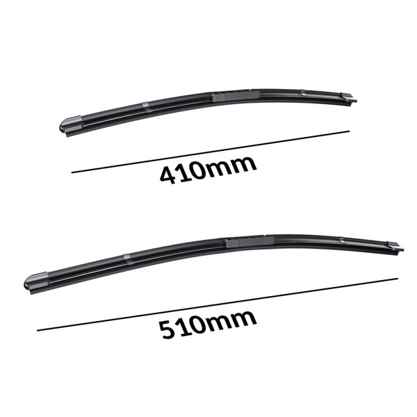 Balais d'essuie-glace de pare-brise adaptés pour Mazda Demio Hayon (07.1996-02.2003) - balais plat