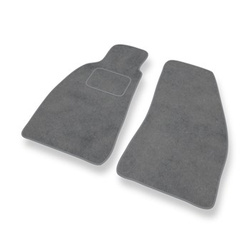 Tapis de Sol Velours adapté pour Alfa Romeo Spider V Cabriolet (1994-2006) - Premium tapis de voiture - gris