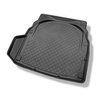 Kit tapis de coffre et tapis de voiture TPE pour: Mercedes-Benz Classe E W212 Berline (03.2009-03.2016) - avec cavité gauche (éventuellement à couper); surface plate du coffre