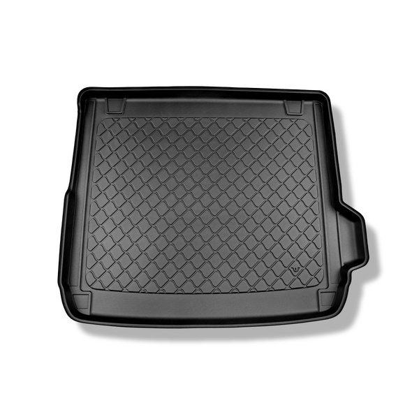 Tapis de coffre adapté pour BMW X4 G02 SAC (04.2018-....) - bac de coffre - protection de coffre voiture - aussi pour les modèles avec des rails de fixation