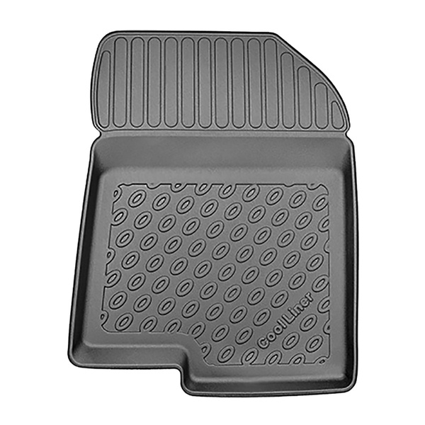 Tapis de sol en TPE adapté pour Hyundai Bayon SUV (05.2021-....) - tapis de voiture - noir