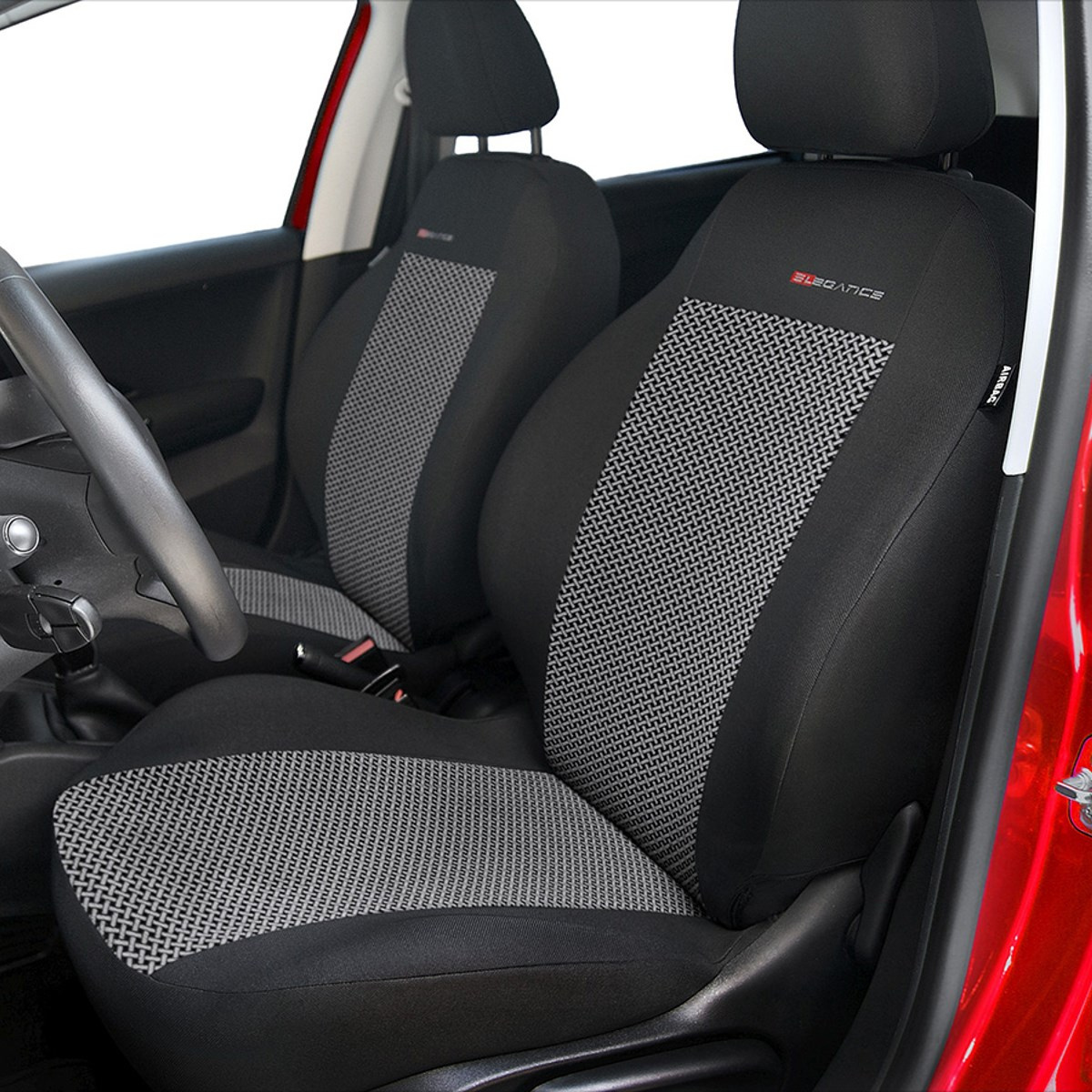 Housses de siège sur mesure adaptées pour Fiat 500L Monospace (2012-2019) - housse  siege voiture - couverture siege - E2 type 2