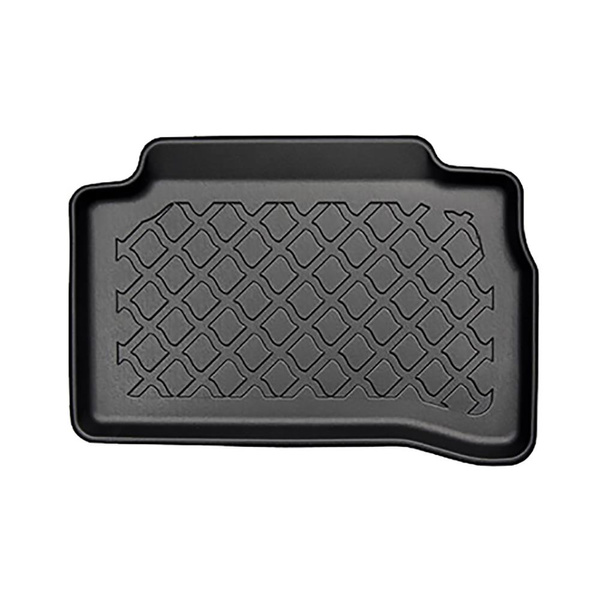 Kit tapis de coffre et tapis de voiture TPE pour: Suzuki Vitara SUV (2019-03.2020) - coffre supérieur;plancher amovible au plus haut niveau
