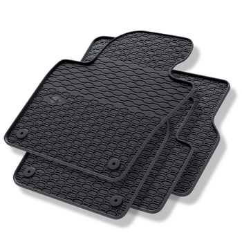 Tapis de sol en caoutchouc adapté pour Volkswagen Tiguan I SUV (2007-2015) - tap