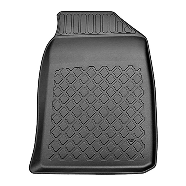 Kit tapis de coffre et tapis de voiture TPE pour: Ssangyong Tivoli Grand Crossover (06.2021-....) - coffre inférieur;sous / sans plancher amovible de coffre