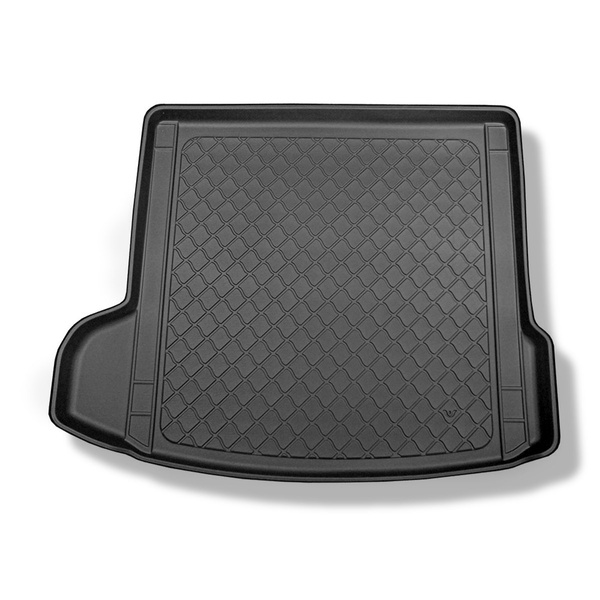 Tapis de coffre adapté pour Jaguar F-pace X761 SUV (04.2016-2020) - bac de coffre - protection de coffre voiture - avec kit de réparation ; aussi pour les modèles avec des rails de fixation