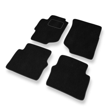 Tapis de Sol Velours adapté pour Honda Accord VI (1998-2002) - Premium tapis de voiture - noir