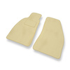 Tapis de Sol Velours adapté pour Alfa Romeo GTV Coupé (1995-2006) - Premium tapis de voiture - beige