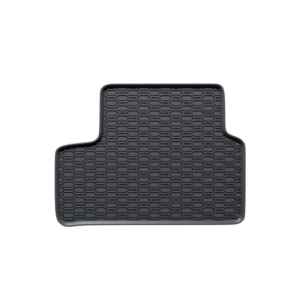 Tapis de sol en caoutchouc adapté pour Mercedes-Benz Classe A W177 Berline, Hayon (2018-....) - tapis de voiture - noir - 4 pcs.