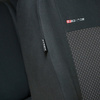 Housses de siège sur mesure adaptées pour Ford Transit Custom Van (2012-2023) seulement les sièges avant - housse siege voiture - couverture siege - E3