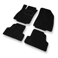 Tapis de Sol Velours adapté pour Chevrolet Trax (2012-....) - Premium tapis de voiture - noir