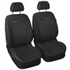 Housses de siège sur mesure adaptées pour Volkswagen Caddy III Cargo (2004-2015) seulement les sièges avant - deux simple - housse siege voiture - couverture siege - E4