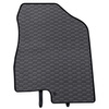 Tapis de sol en caoutchouc adapté pour Kia Ceed II Hayon, Break (2012-2018) - tapis de voiture - noir - 4 pcs.