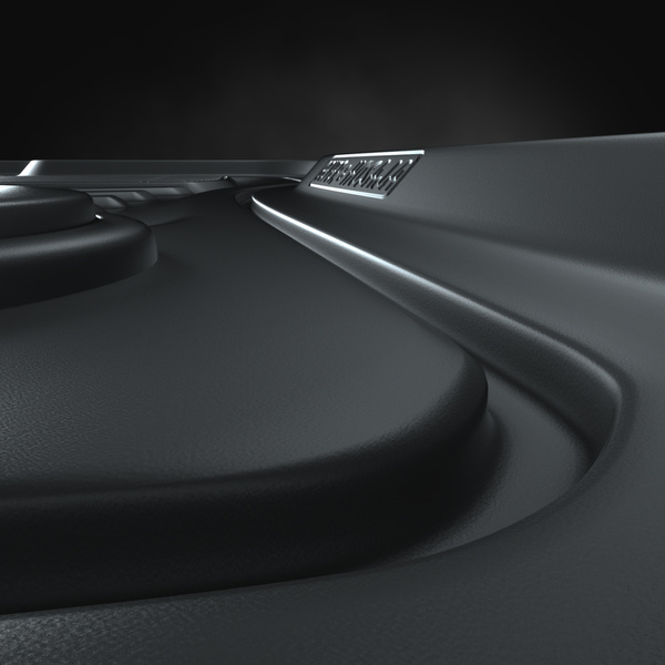 Tapis de sol en caoutchouc adapté pour Volkswagen Golf VIII Hayon, SW (2019-....) - tapis de voiture - noir - 4 pcs.