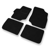 Tapis de Sol Feutres adapté pour Peugeot 301 (2012-2019) - tapis de voiture - noir