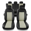 Housses de siège adaptées pour Seat Toledo I, II, III, IV (1991-2019) - housse siege voiture universelles - couverture siege - CM-BE